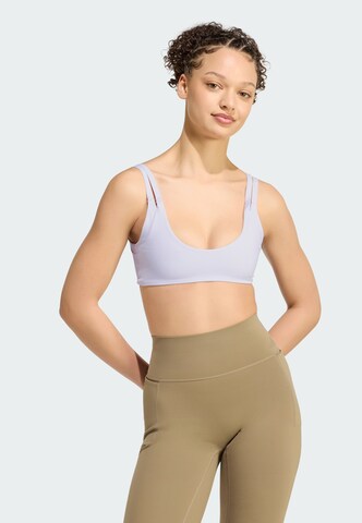 ADIDAS PERFORMANCE Low Support Αθλητικό σουτιέν 'Optime' σε λιλά: μπροστά