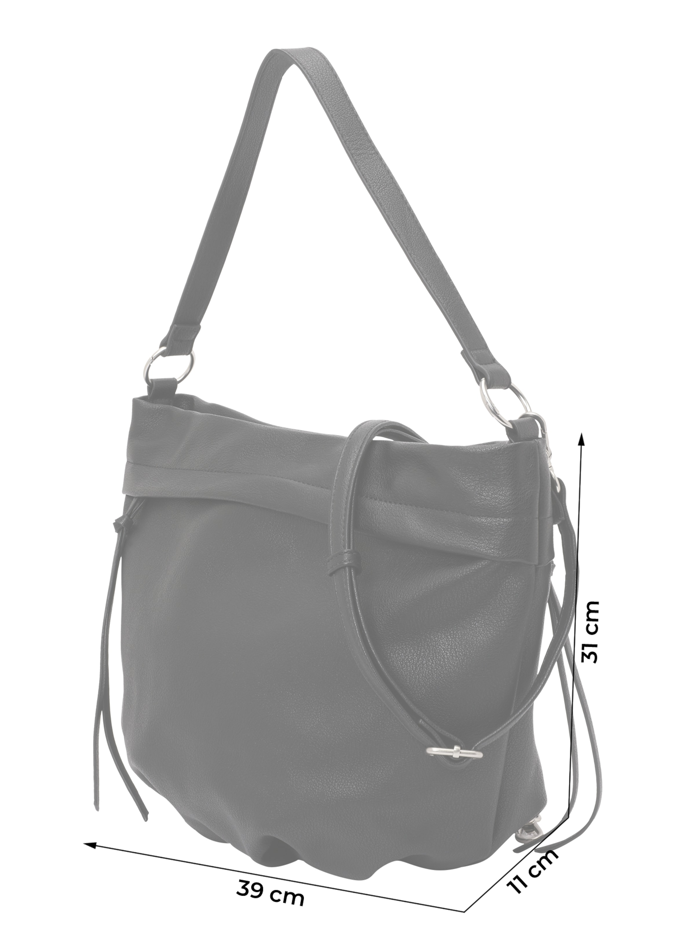 Emily & Noah - Bolso de hombro 'Ernestine' en negro
