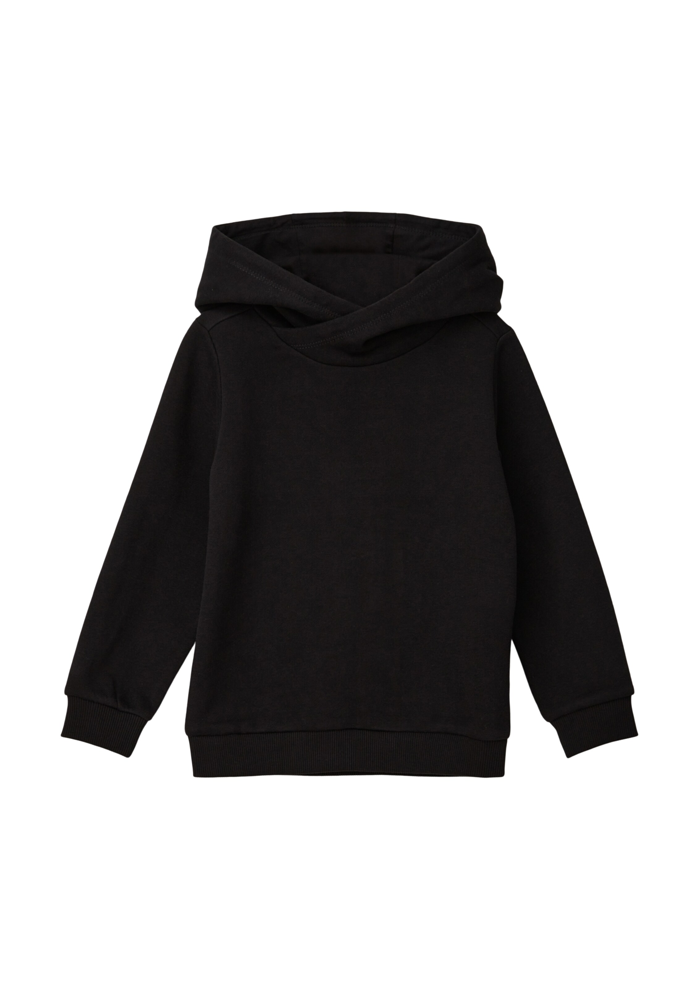 s.Oliver Sweatshirt in Black: front