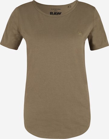 G-Star RAW - Camiseta 'Mysid' en verde: frente