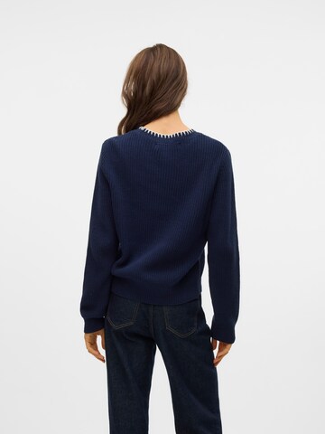 VERO MODA Sweater 'VMLIGHTCREAM' in Blue
