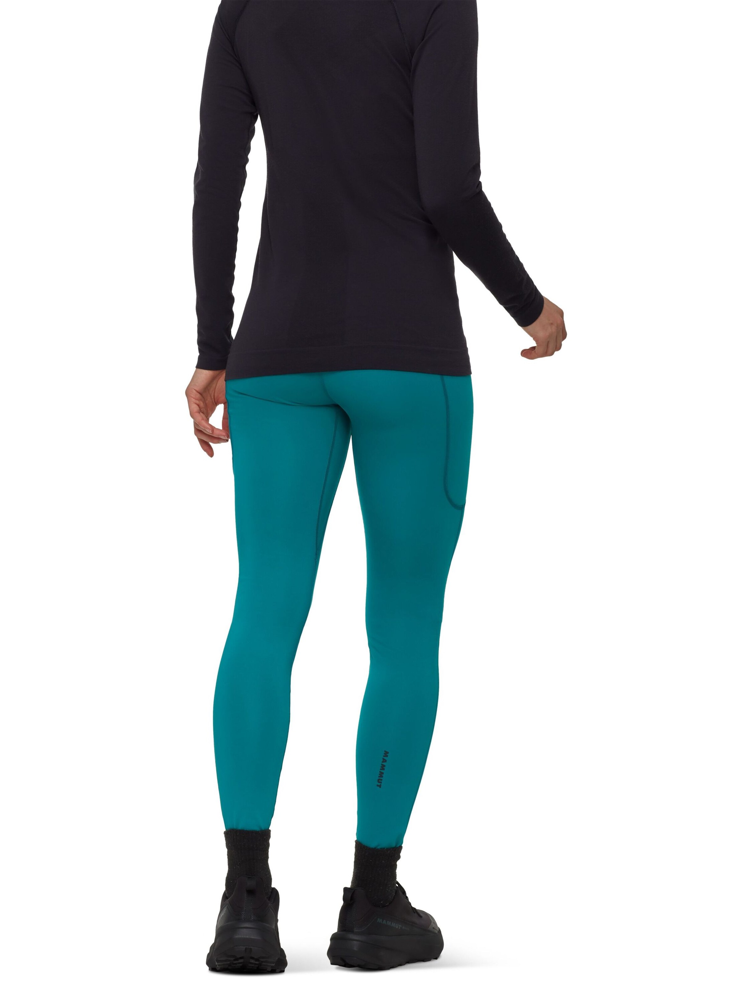 MAMMUT Skinny Leggings 'Crag Winter Tights' in Blau