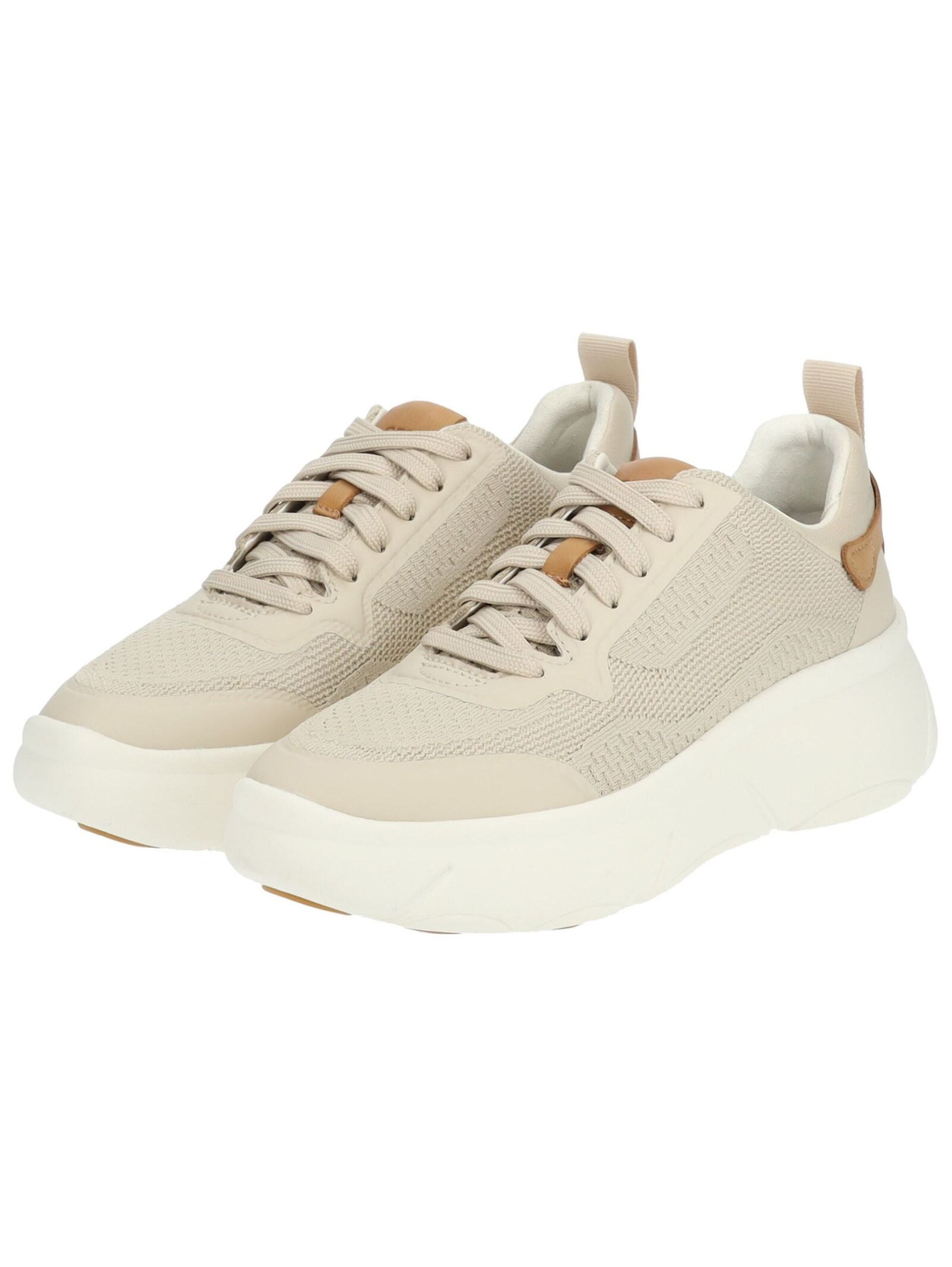 GEOX Platform trainers in Beige