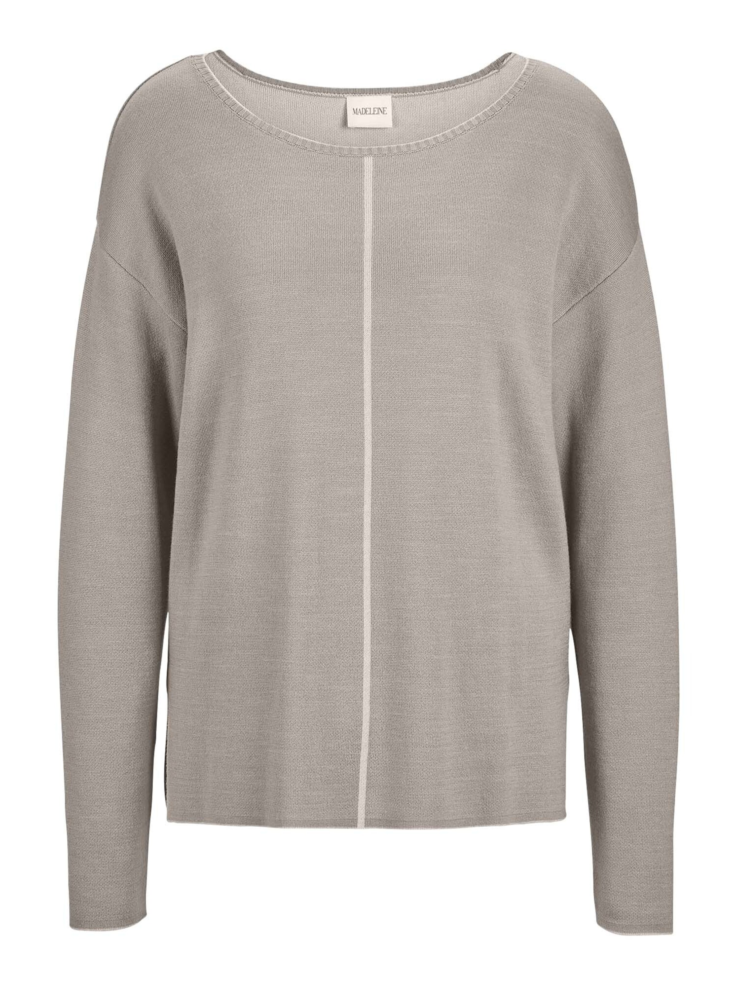 MADELEINE Pullover in Braun: Vorderseite