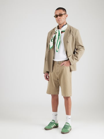 JACK & JONES - Loosefit Vaquero 'JJIALEX JJORIGINAL' en verde