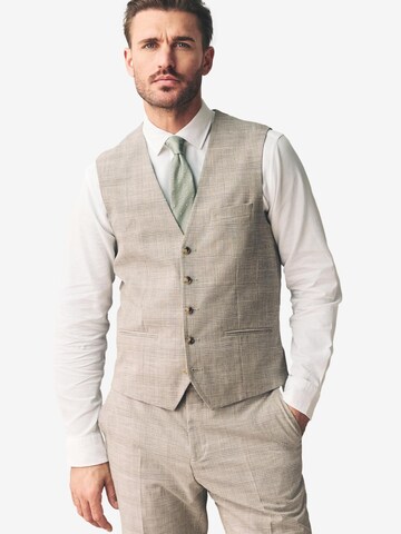 Next Suit vest 'Tollegno' in Beige: front