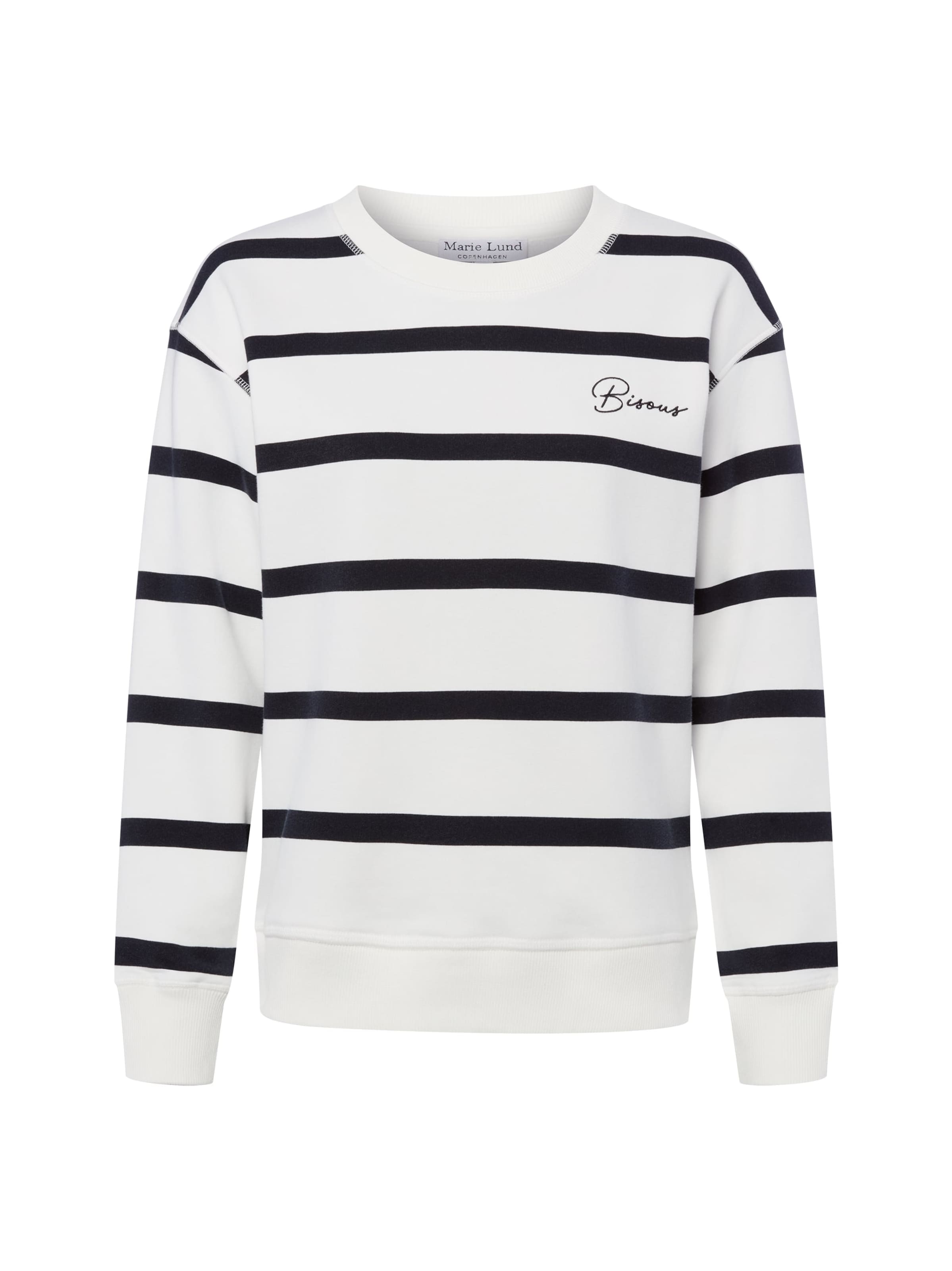 Marie Lund Sweatshirt in White: front