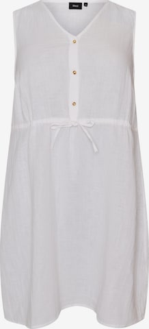 ZizziLjetna haljina 'Vvivu' - bijela boja: prednji dio