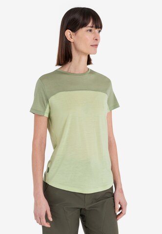 ICEBREAKER Performance shirt 'Sphere III' in Green: front