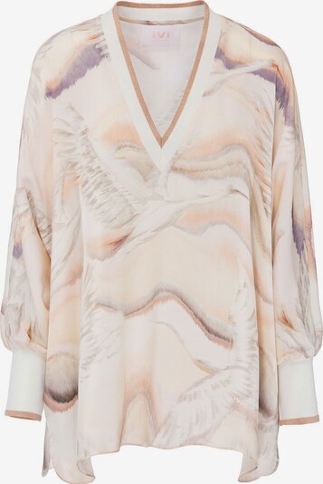 IVI collection Tunika 'CRANE' in creme / mischfarben, Produktansicht