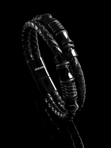 Bracelet 'Spirit' SERASAR en noir