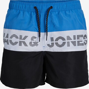 Shorts de bain JACK & JONES en bleu : devant
