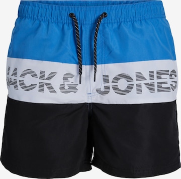 JACK & JONES - Bermudas en azul: frente
