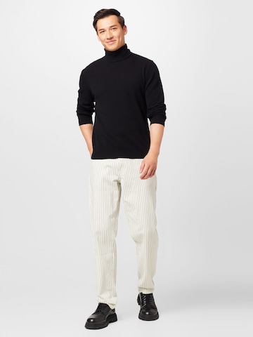 UNITED COLORS OF BENETTON Regular fit Sweater 'Ciclista' in Black