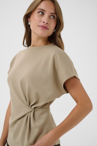 SAINT TROPEZ Bluse 'Theo' in Braun