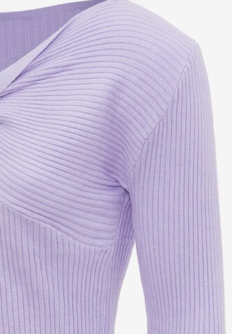 leo selection Pullover in Lila