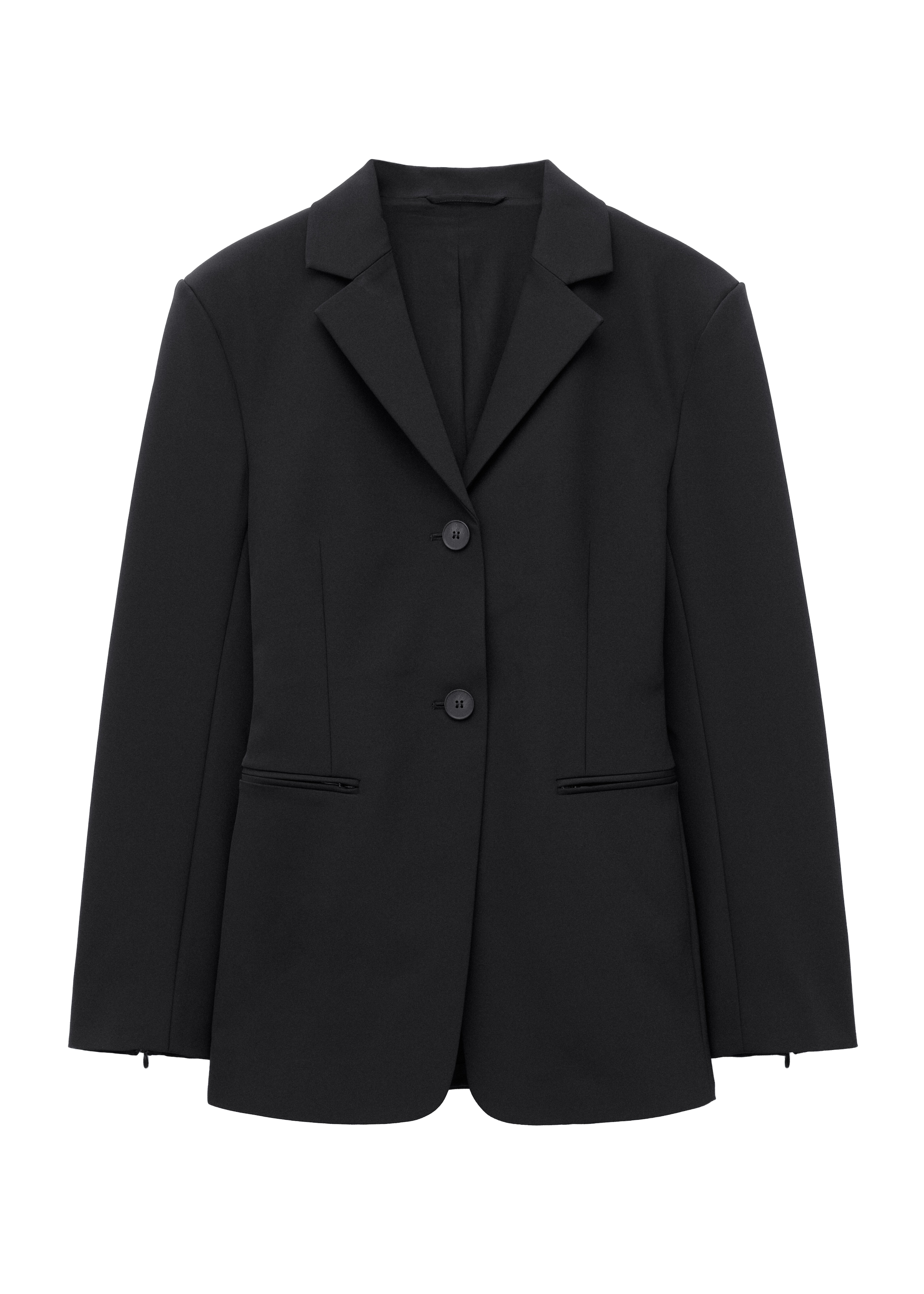 & Other Stories - Blazer em preto: frente