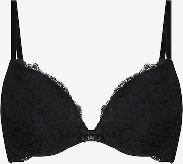 Hunkemöller Push-up Bra 'Marine' in Black: front