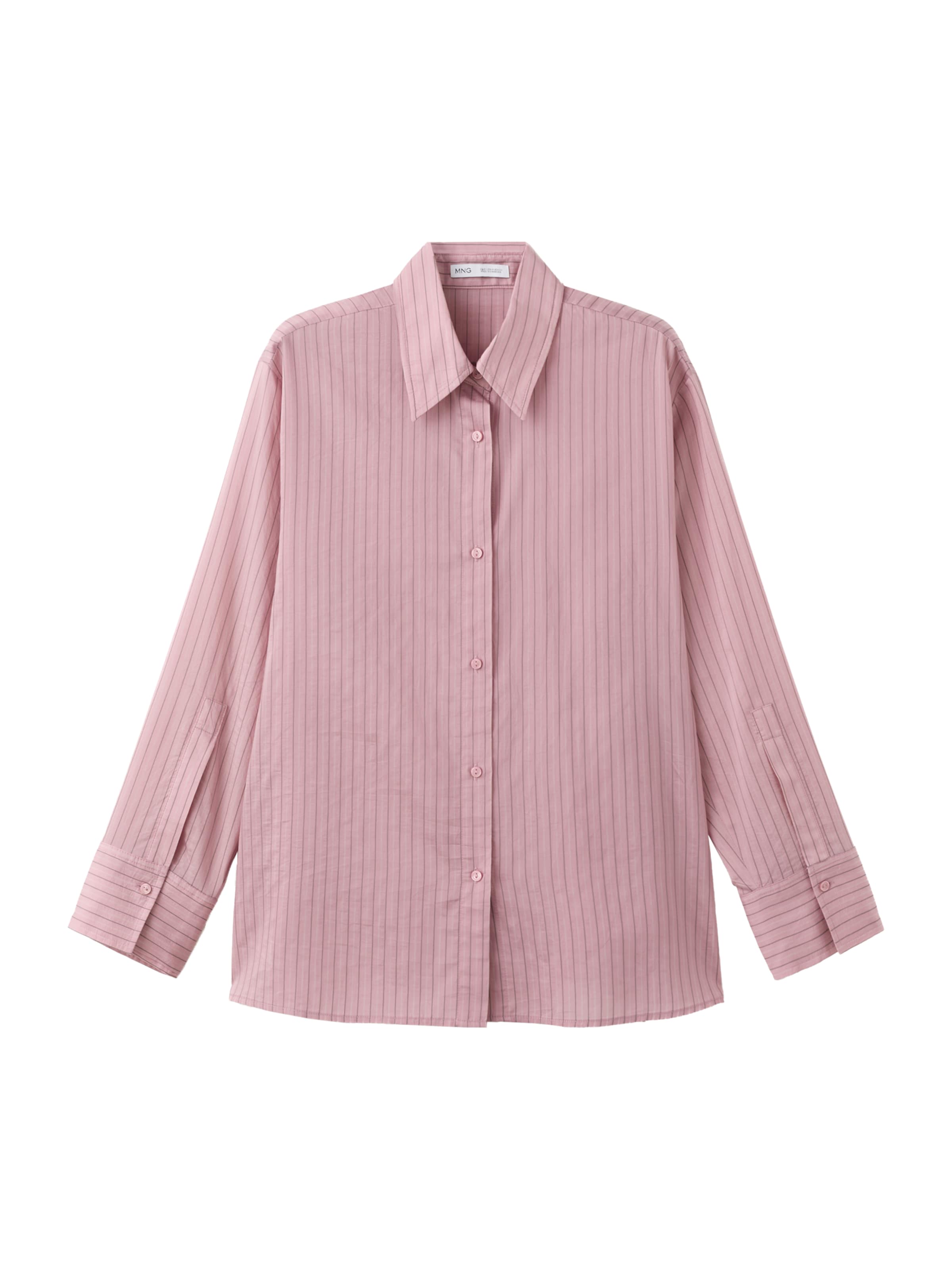 MANGO Bluse 'Lombi' in Pink: Vorderseite