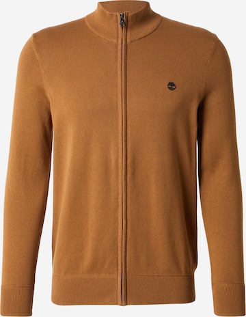 TIMBERLAND Neuletakki värissä ruskea: etupuoli