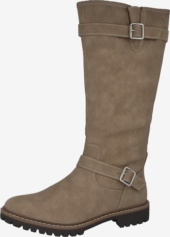 s.Oliver Boots in Brown: front