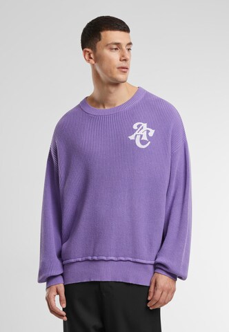 Pull-over Another Cotton Lab en violet : devant