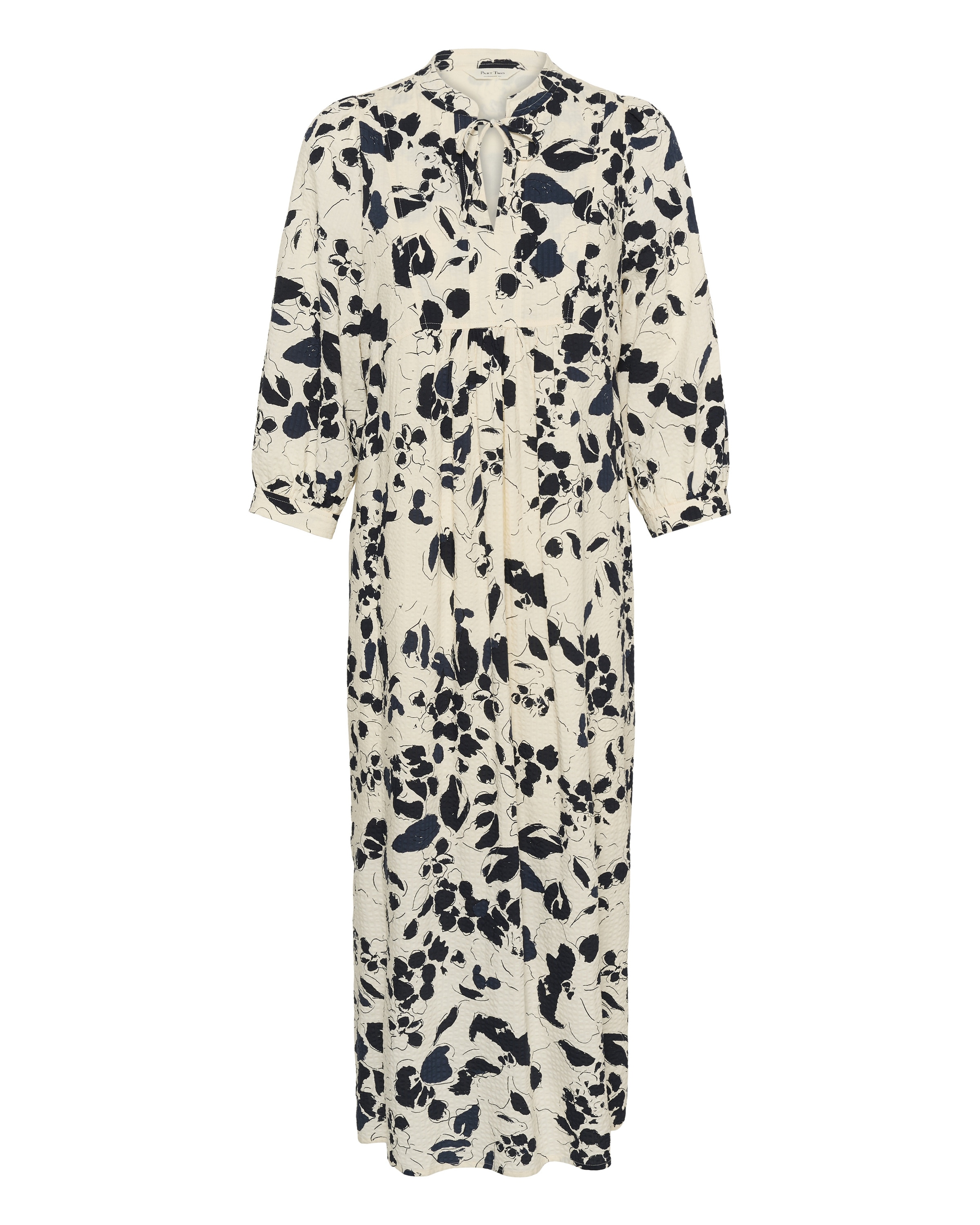 Part Two Jurk 'AlessaPW' in Zwart: voorkant