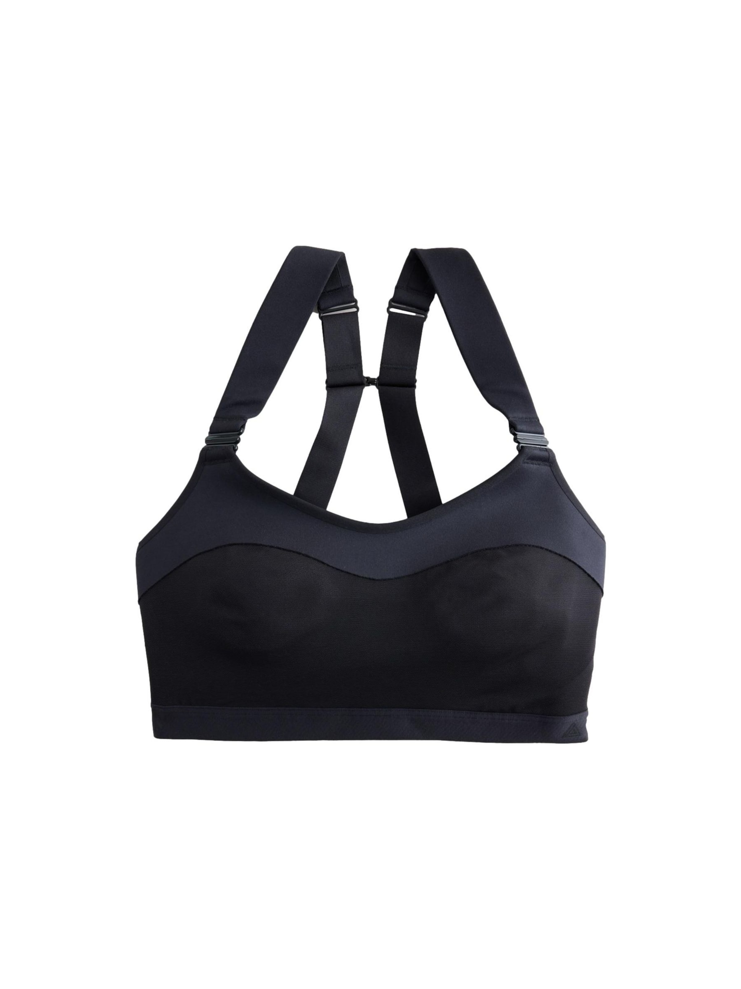 Next Bustier Sports-BH 'Zero Bounce' i sort: forside