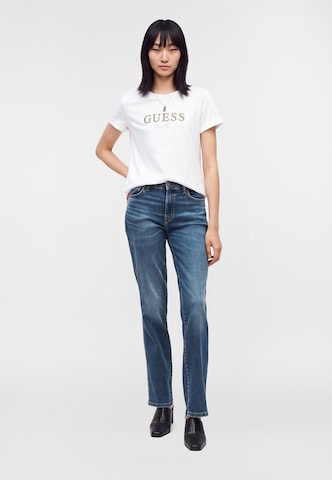 Tricou de la GUESS pe alb