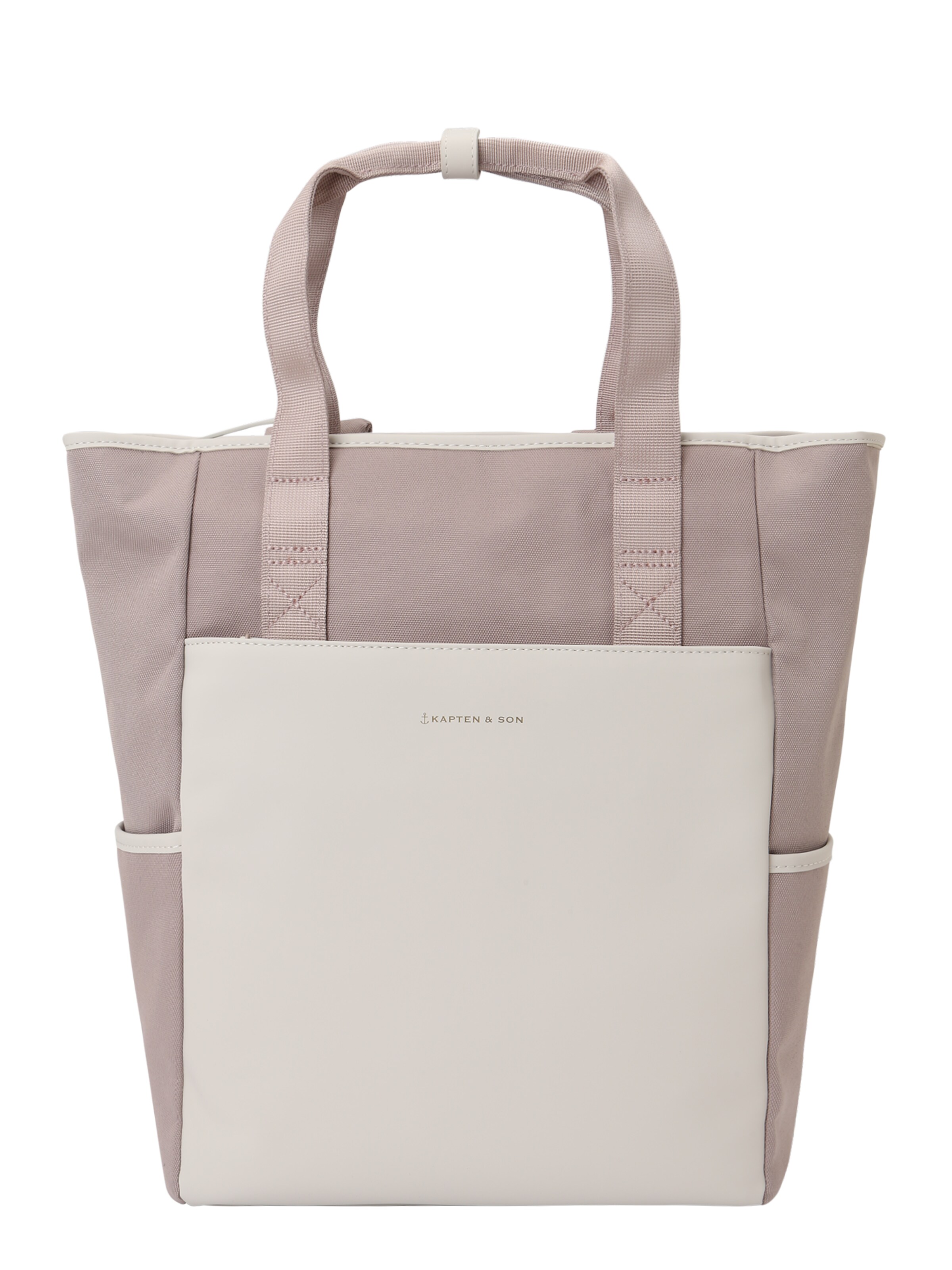 Kapten & Son Rucksack 'Lindby' in Grau: Vorderseite