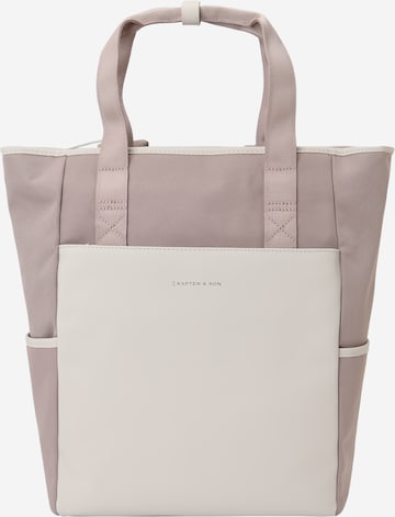 Kapten & Son Rucksack 'Lindby' in Grau: Vorderseite