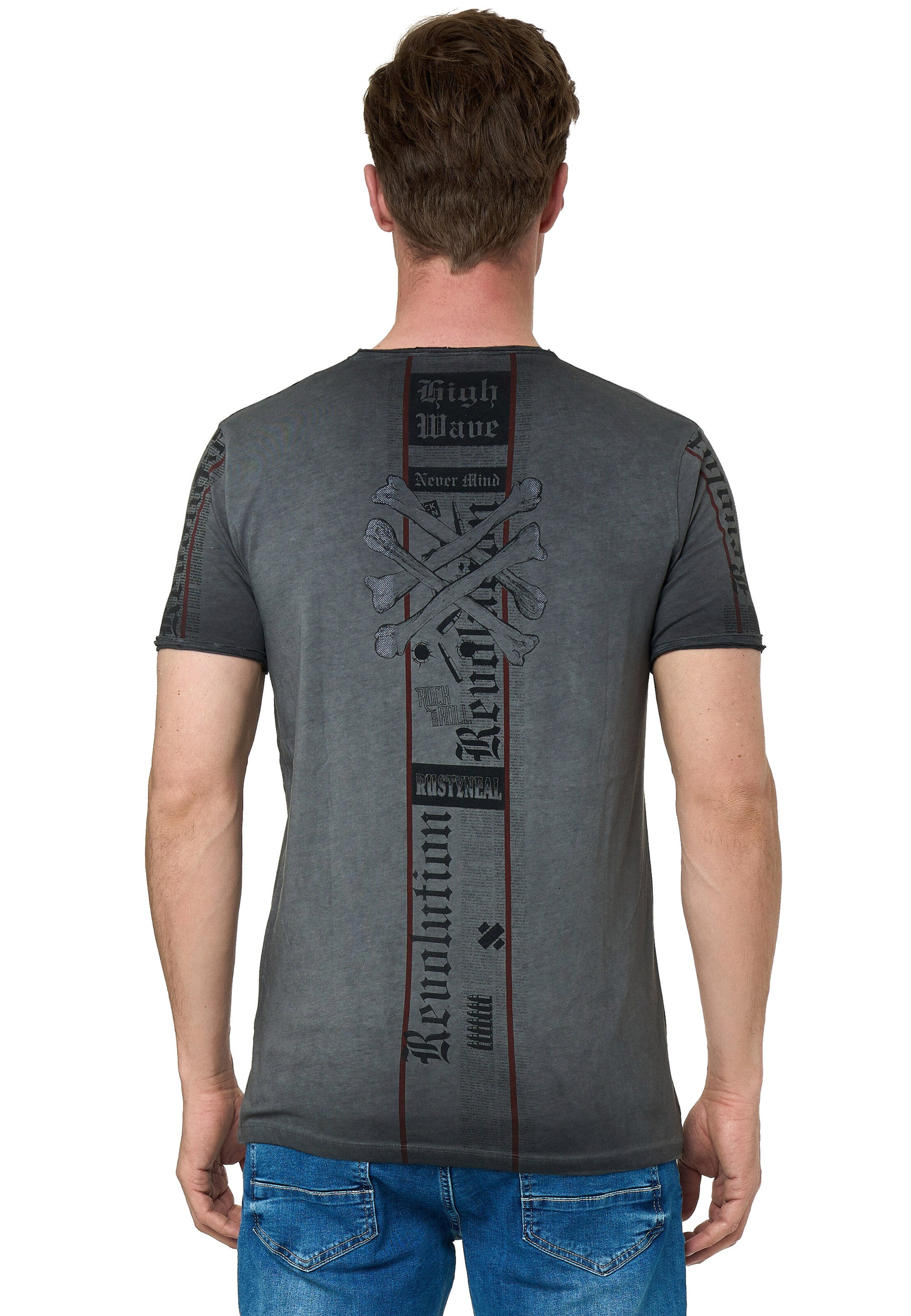 Rusty Neal T-Shirt in Grau