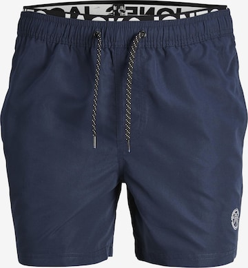 Shorts de bain 'JPSTFiji' JACK & JONES en bleu : devant