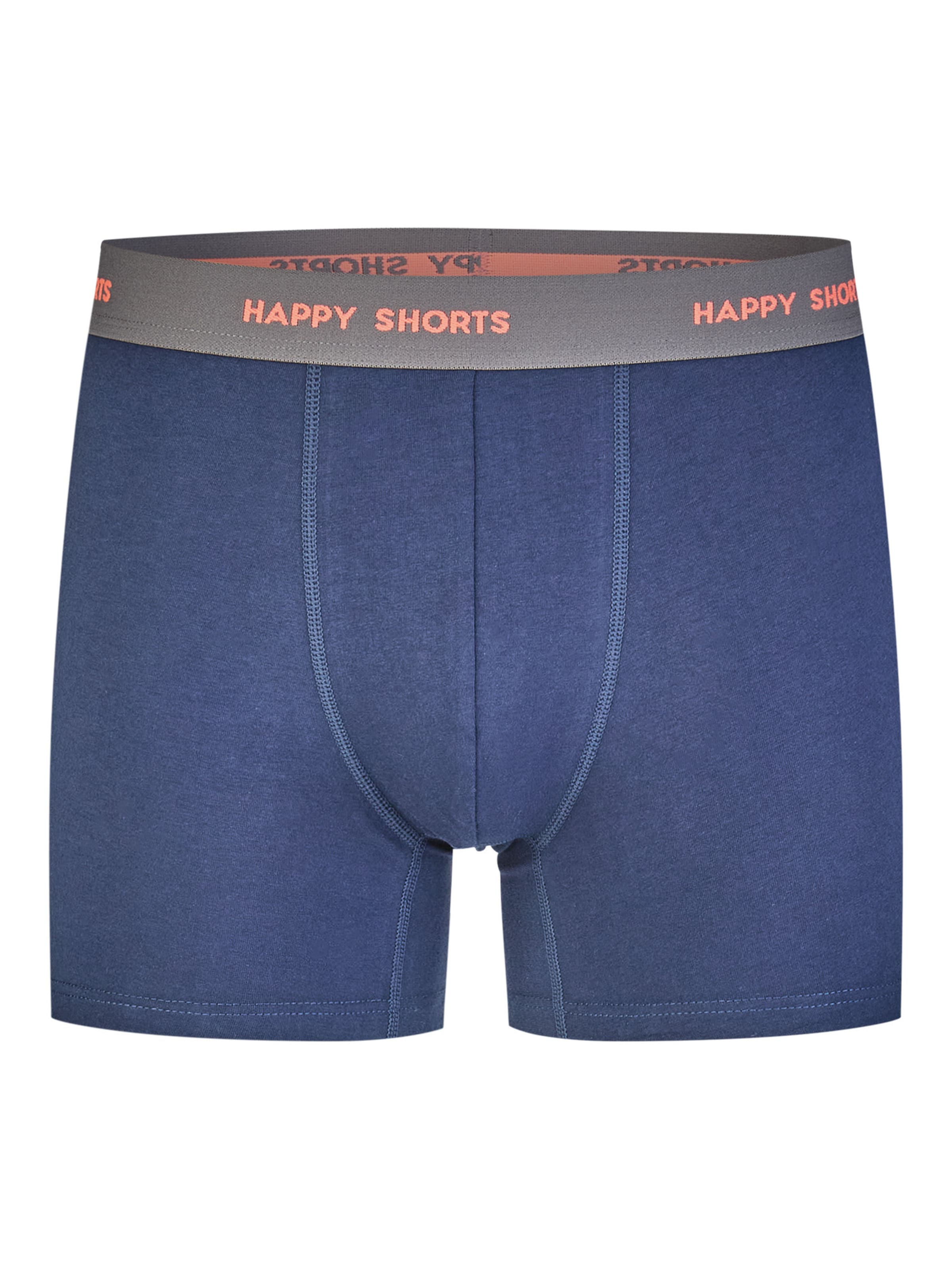 Boxers ' Jersey ' Happy Shorts en bleu