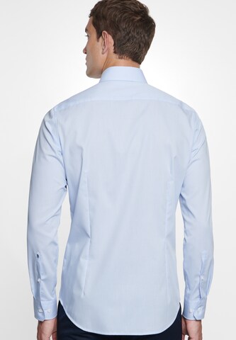 SEIDENSTICKER Slim fit Zakelijk overhemd in Blauw