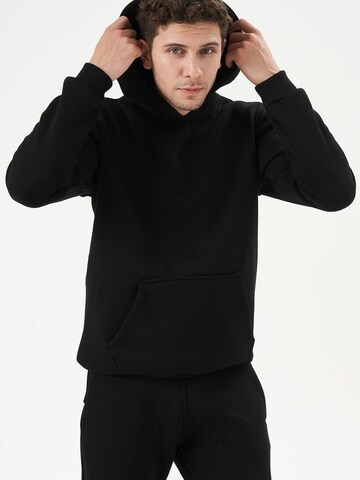 LOUIS LECLER Sweatshirt 'Hiro' in Zwart