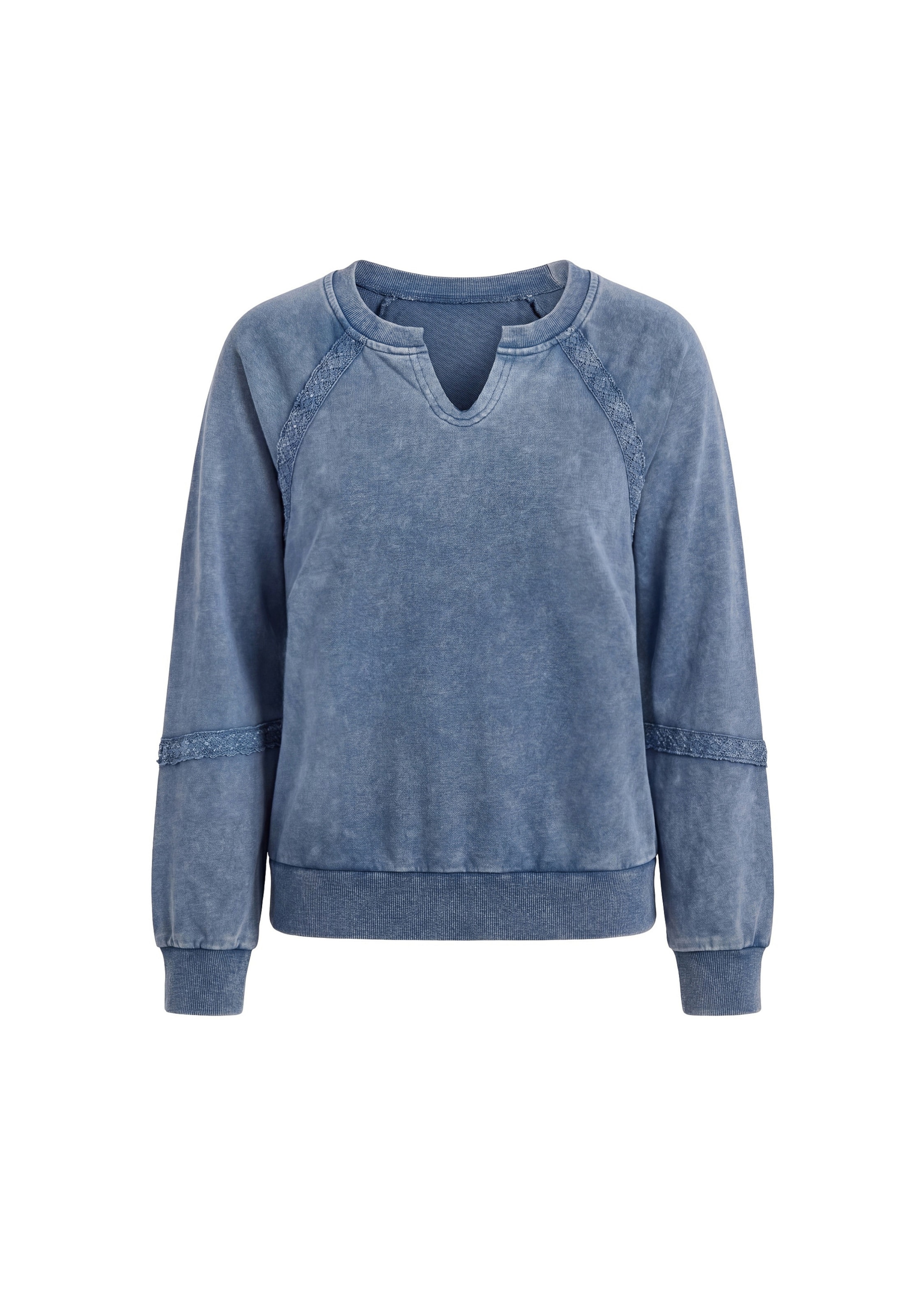 MYMO Sweatshirt in Blue: front