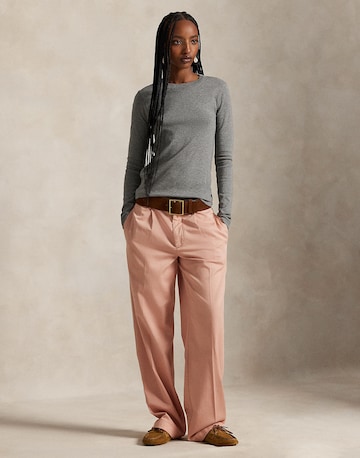 Polo Ralph Lauren Loose fit Pleat-Front Pants in Pink