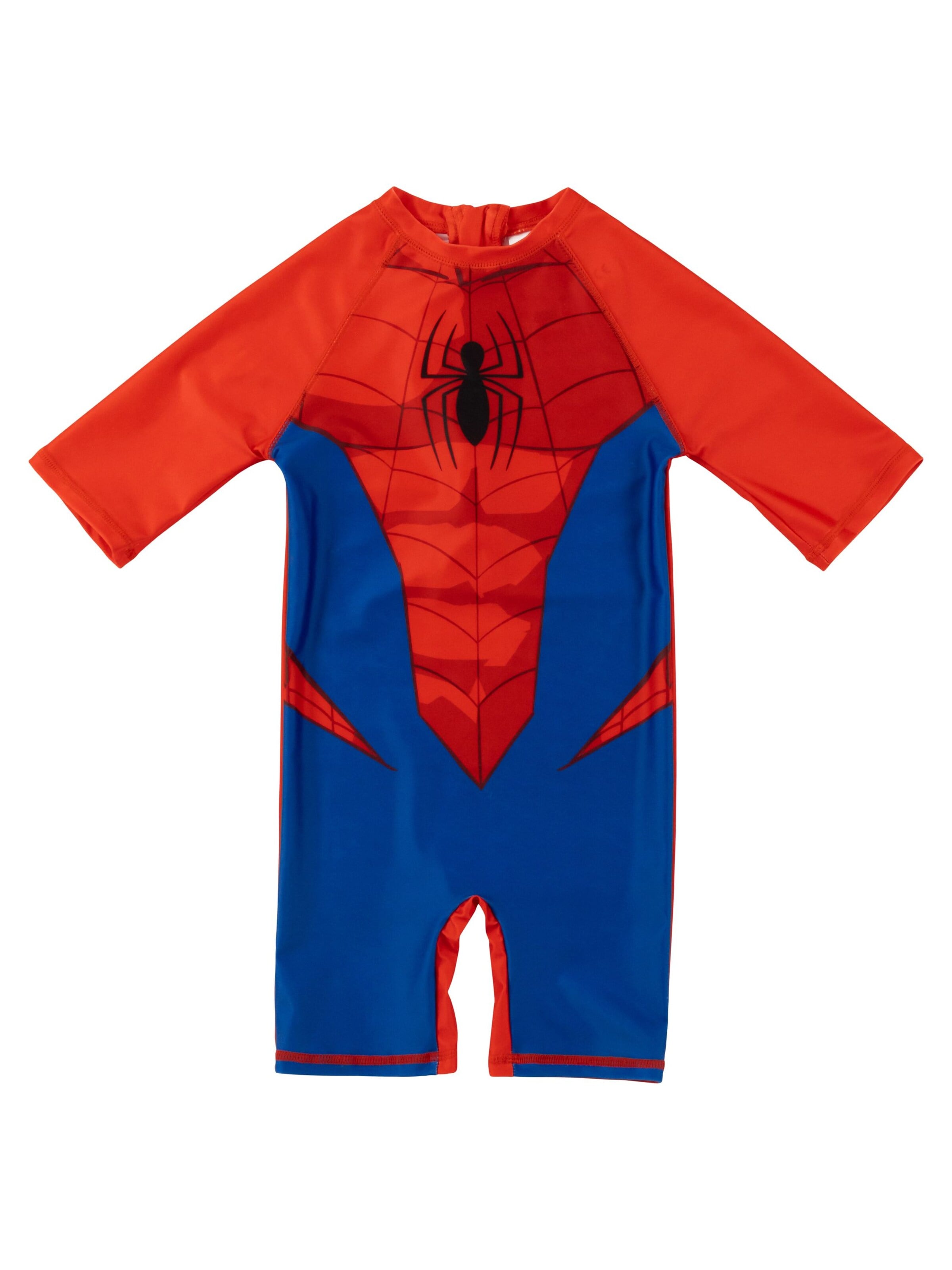 SPIDERMAN Athletic Swimwear 'Marvel UV-Schutz 50+' in Blue: front