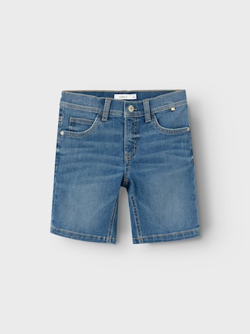 NAME IT Slimfit Jeans 'SILAS' i blå: framsida