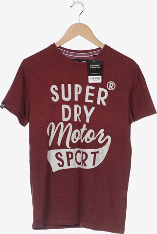 Superdry T-Shirt M in Braun: predná strana