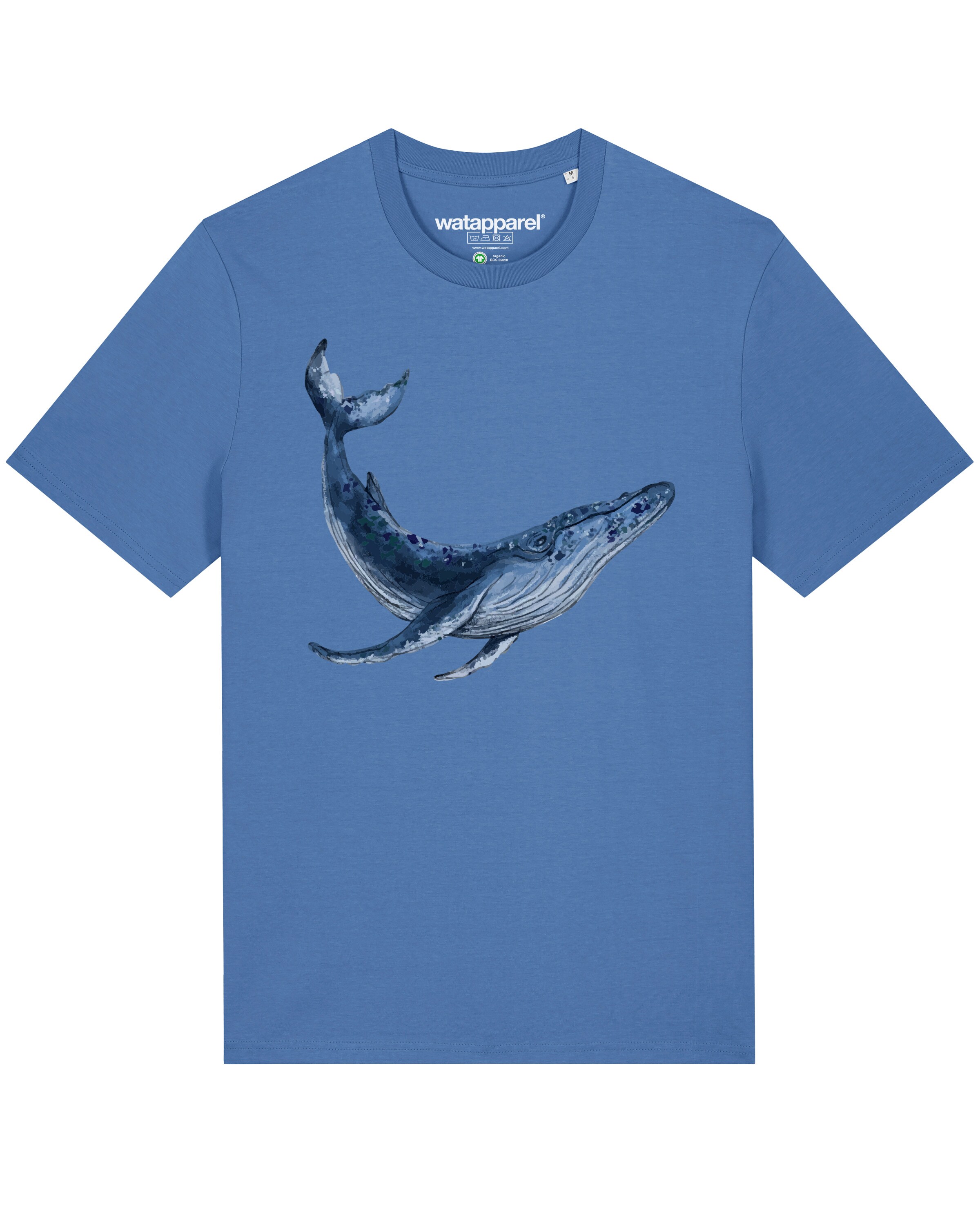 T-Shirt ' Wal ' Watapparel en bleu : devant