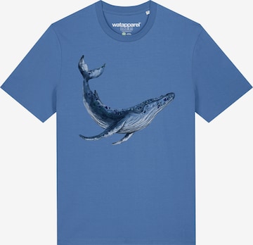 Watapparel Shirt ' Wal ' in Blue: front