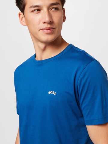 BOSS - Camisa em azul