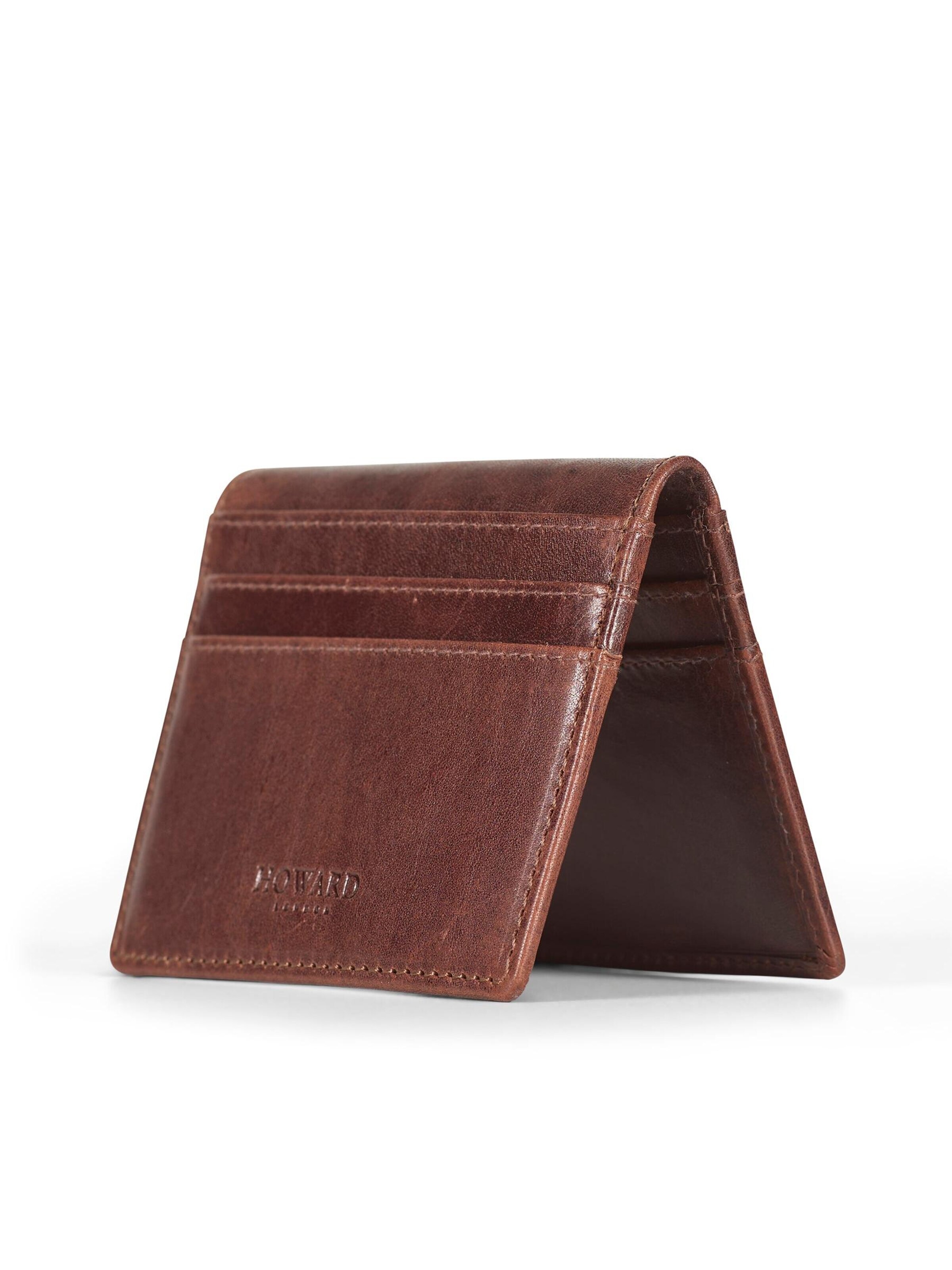 Porte-monnaies 'Howard Cardwallet Nort Brown' Howard London en marron