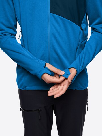 VAUDE Athletic fleece jacket 'Monviso III' in Blue