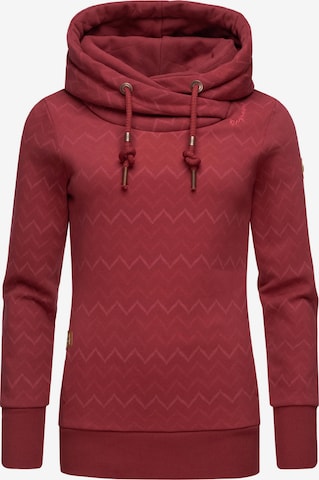 Ragwear Sweatshirt in Red: front