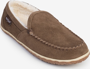 Minnetonka - Mocassins 'Tilden' em castanho