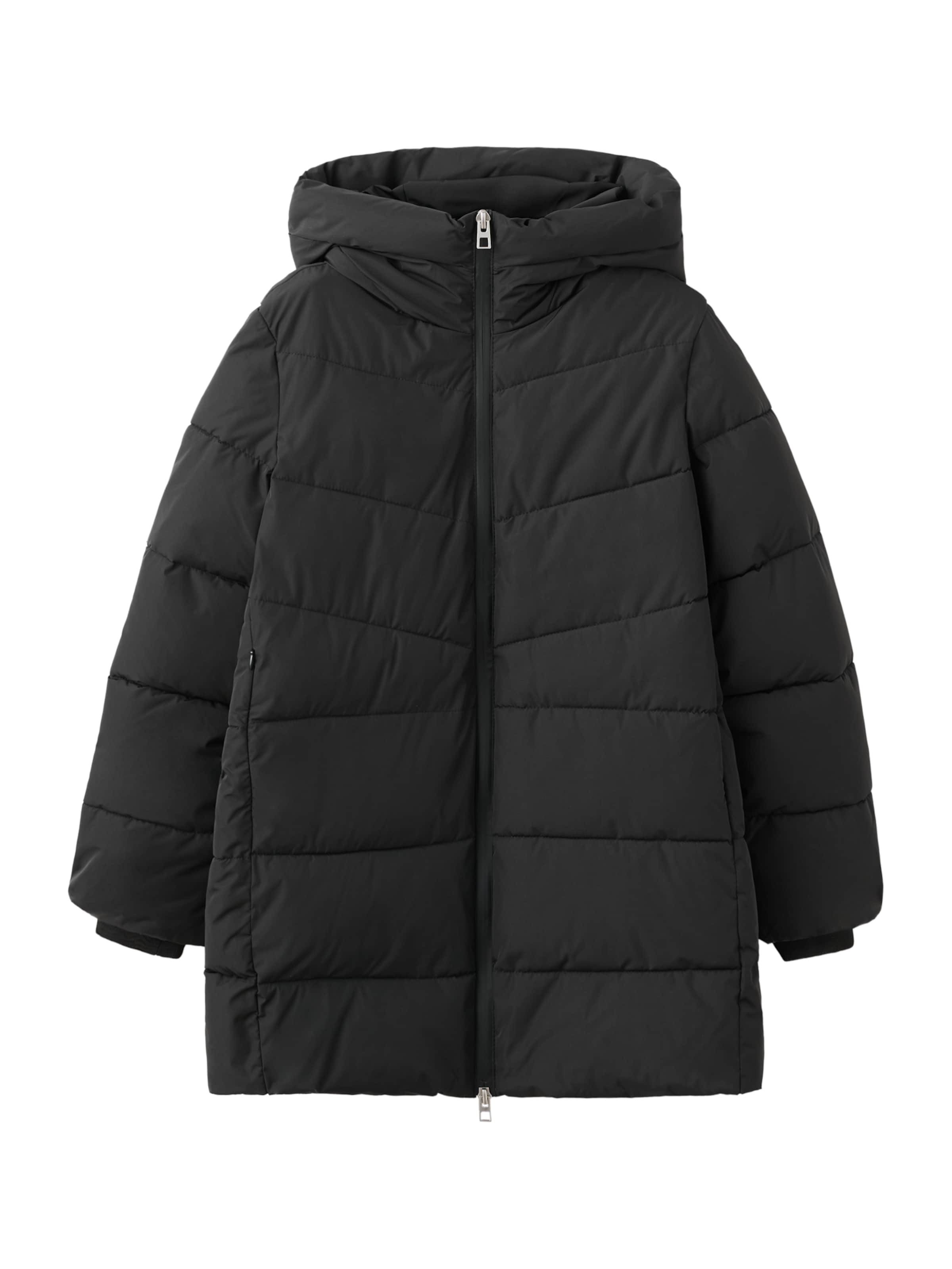 MANGO Vinterfrakke 'Tokyo' i sort: forside