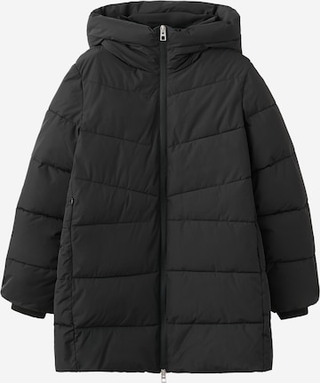 MANGO Winter Jacket 'TOKYO' in Black: front